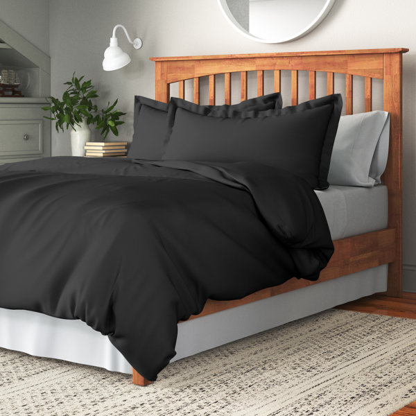 Andover Mills™ Prague Microfiber Duvet Cover Set & Reviews Wayfair